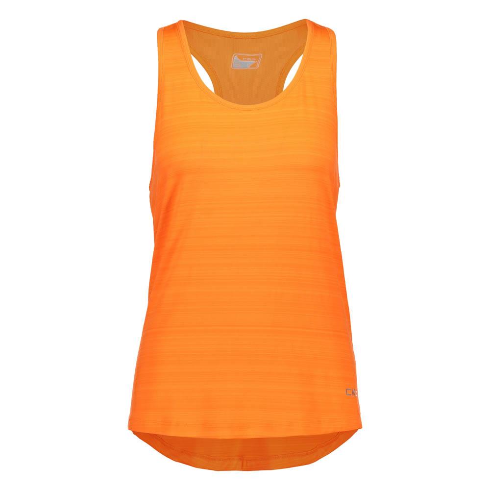 Cmp 38c8676 Sleeveless T-shirt Orange XS Femme