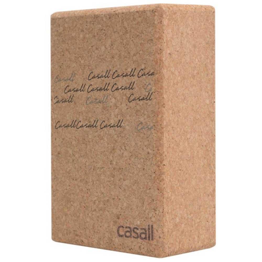 Casall Yoga Block Natural Cork Marron