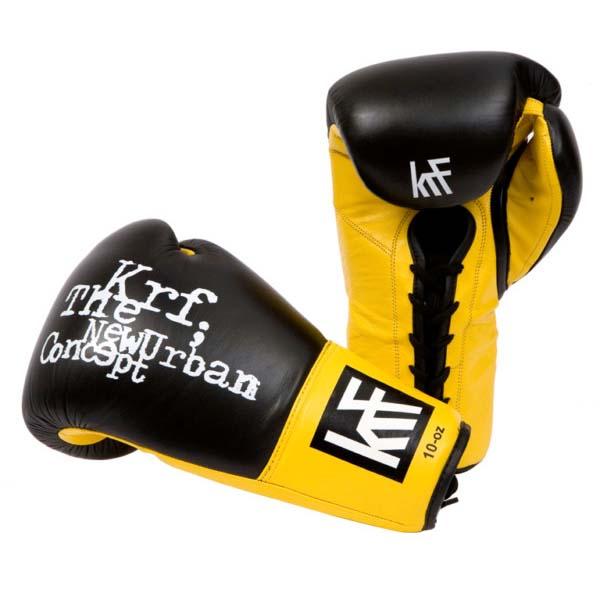 Krf Professional Combat Gloves Noir 8 Oz