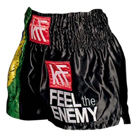 Krf Brazil Flag Muay Thai Short Pants Noir L