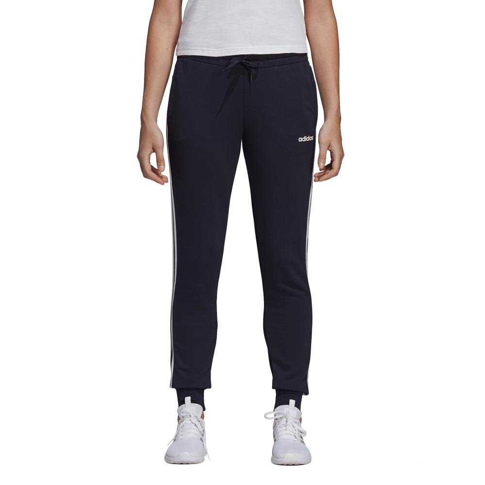 Adidas Essentials 3 Stripes Regular Long Pants Bleu M Femme