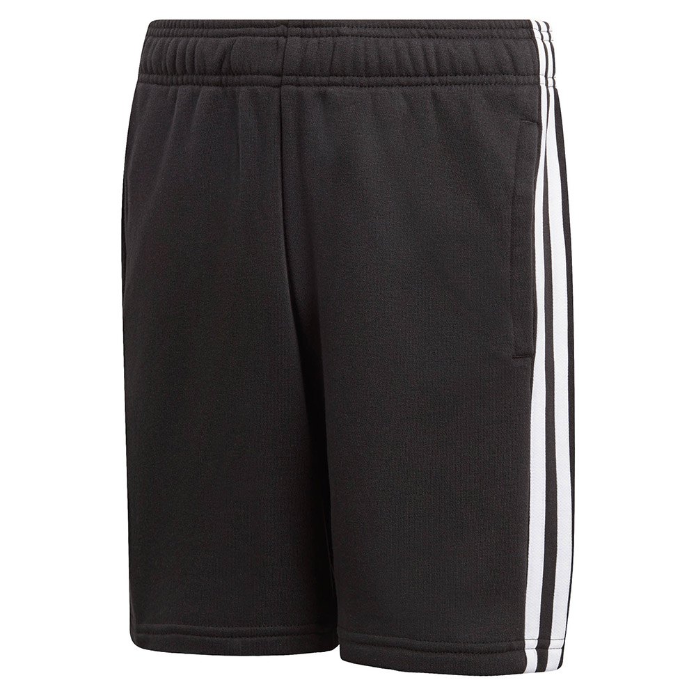Adidas Essentials 3 Stripes Knit Short Pants Noir 128 cm