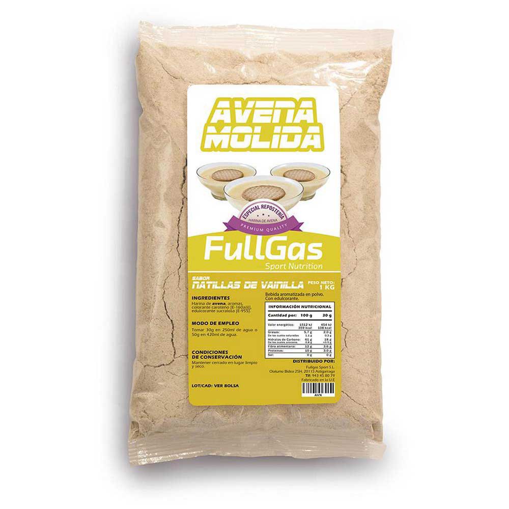 Fullgas Avoine Premium 1kg Crème À La Vanille One Size Clear