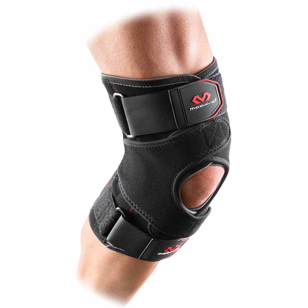 Mc David Vow Knee Wrap With Stays And Straps S Black
