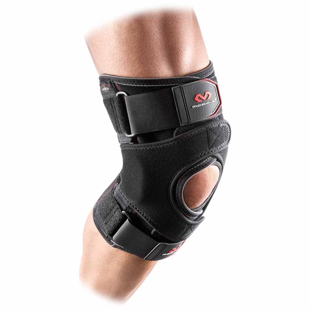 Mc David Vow Knee Wrap With Hinges And Straps L Black