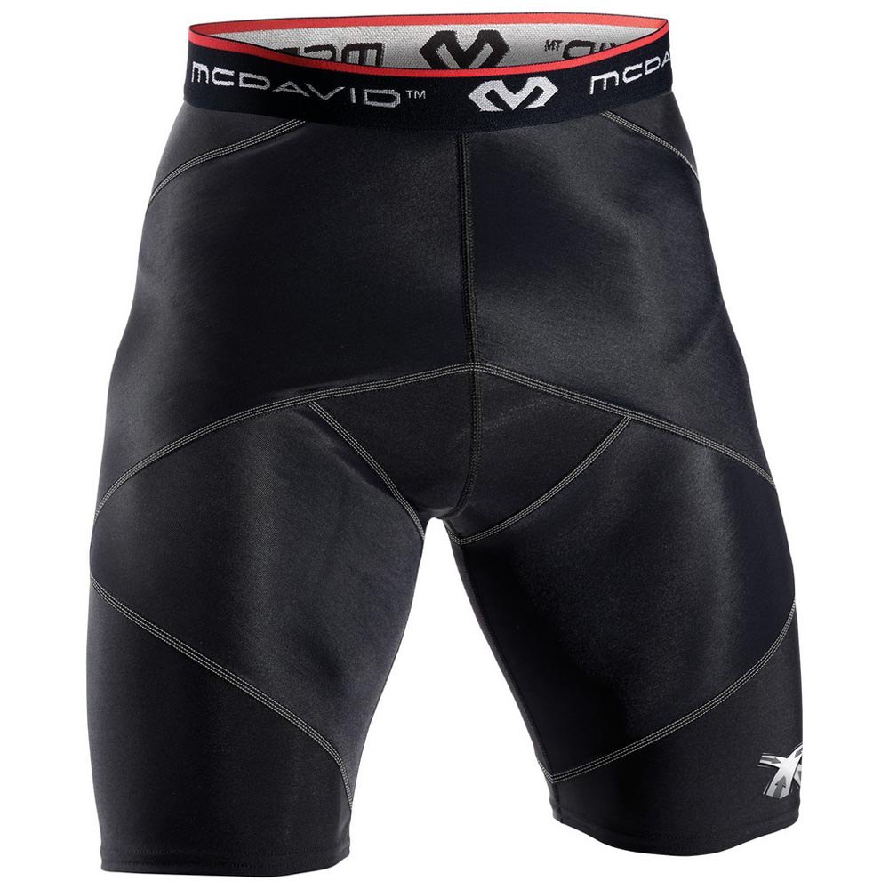 Mc David Cross Compression With Hip Spica Short Tight Noir M Homme