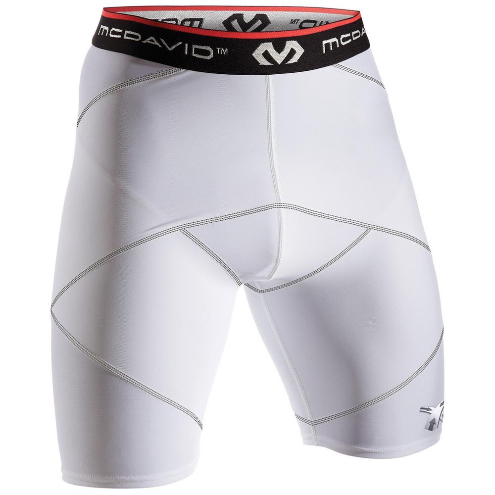 Mc David Cross Compression With Hip Spica Short Tight Blanc 2XL Homme