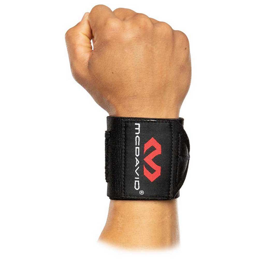 Mc David X-fitness Heavy Duty Wrist Wraps One Size Black
