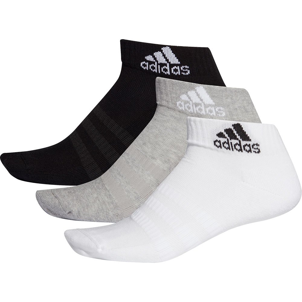 Adidas Cushion Ankle Socks 3 Pairs Multicolore EU 22-24 Garçon