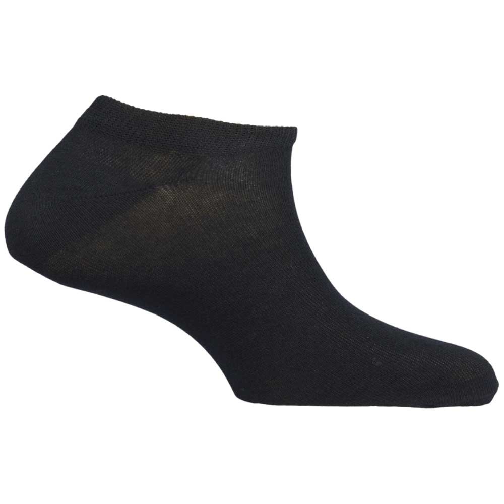 Mund Socks Invisible Socks Noir EU 34-37