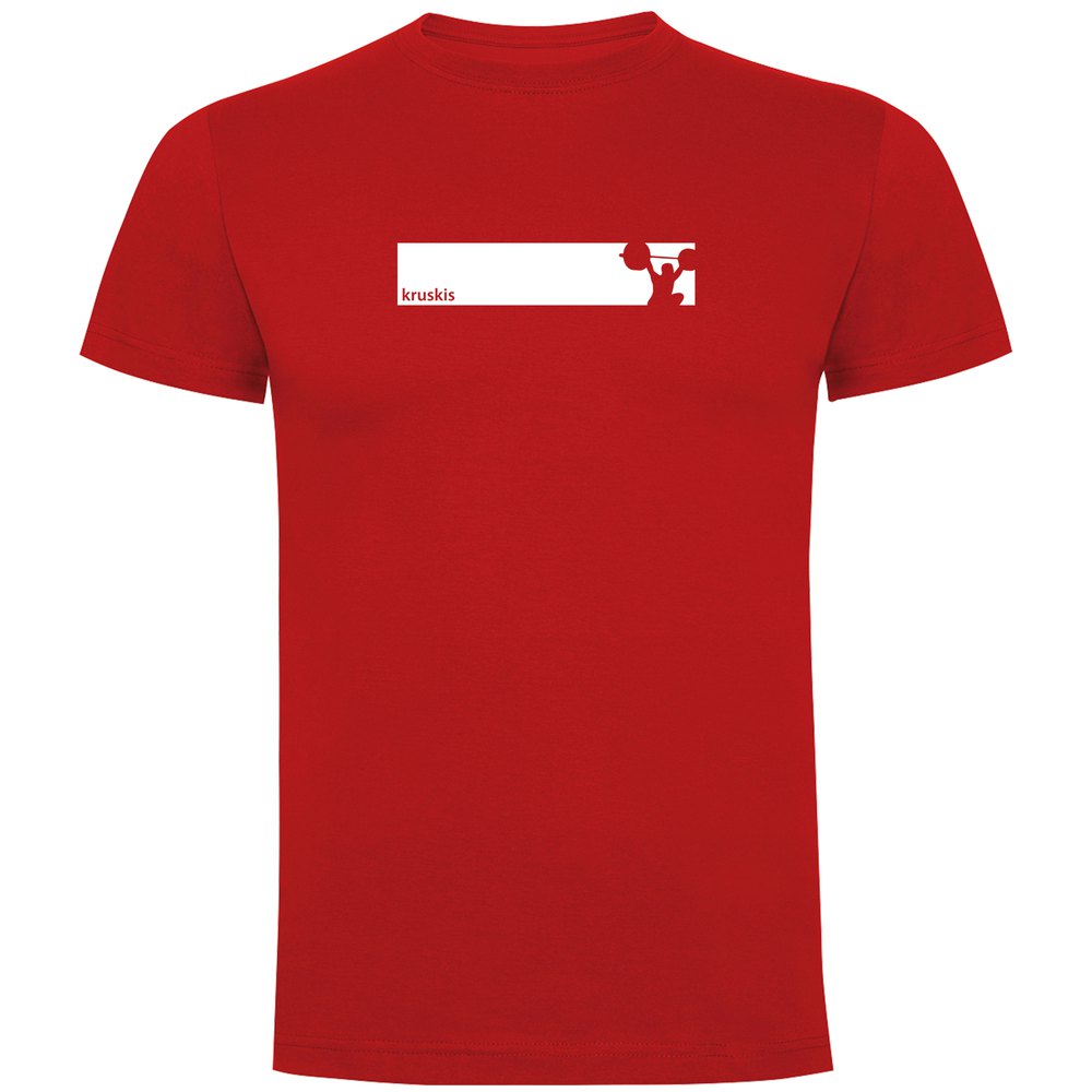 Kruskis Train Frame Short Sleeve T-shirt Rouge 2XL Homme