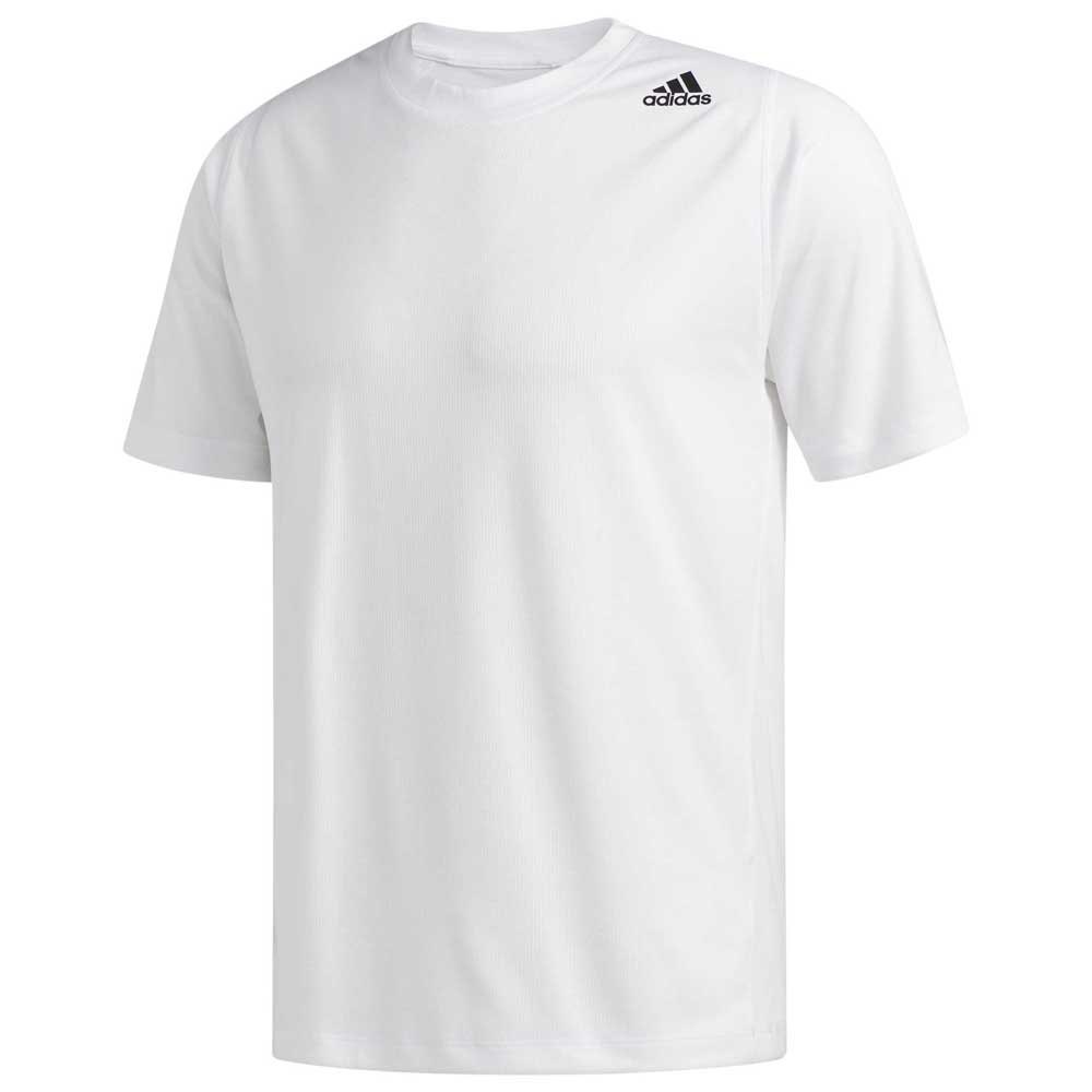 Adidas Freelift Sport Fitted 3 Stripes Short Sleeve T-shirt Blanc S Homme