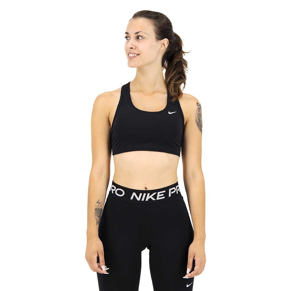 Nike Medium Support Sports Bra Noir S Femme