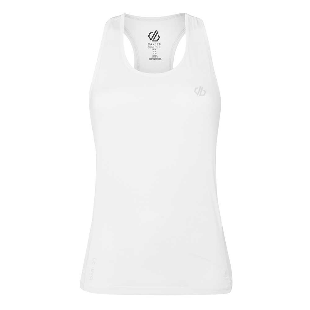 Dare2b Modernize Ii Sleeveless T-shirt Blanc 20 Femme