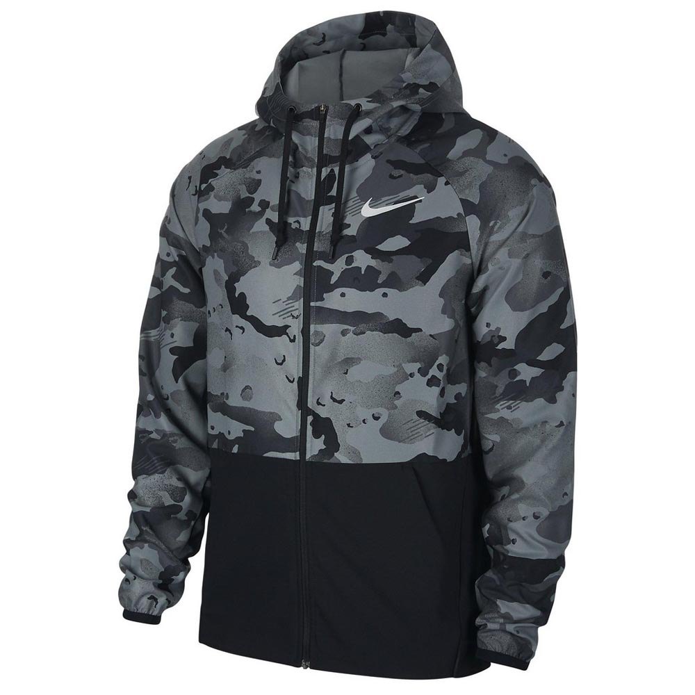Nike Pro Flex Hoodie Jacket Noir,Gris S Homme