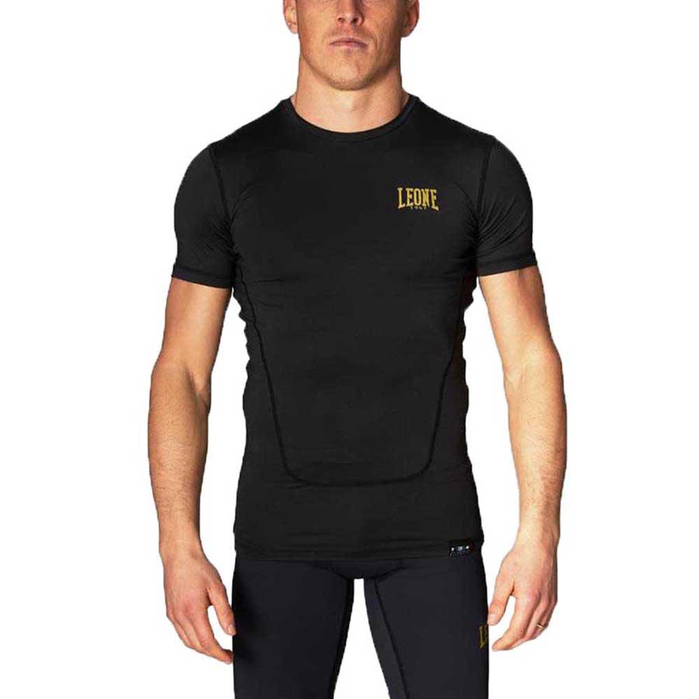 Leone1947 Essential Compression Short Sleeve T-shirt Noir S Homme