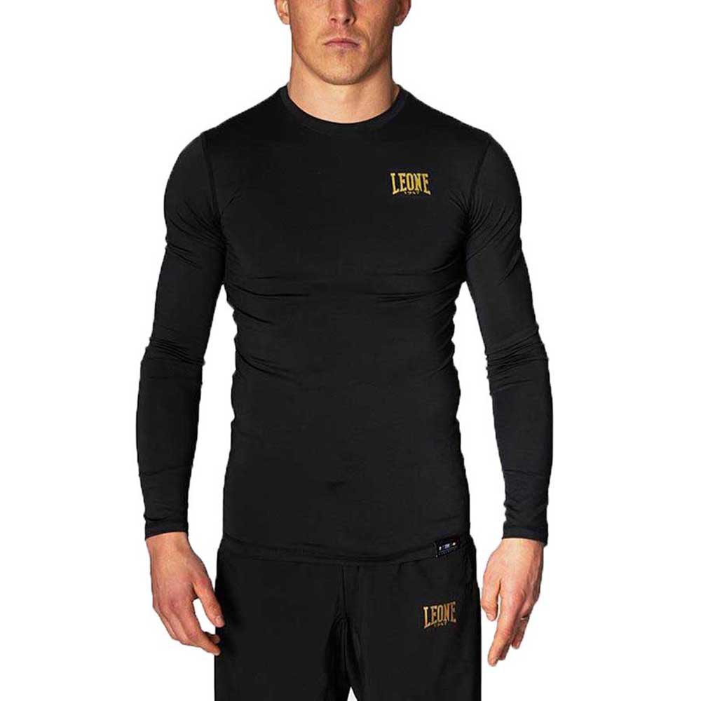 Leone1947 Essential Compression Long Sleeve T-shirt Noir 2XL Homme