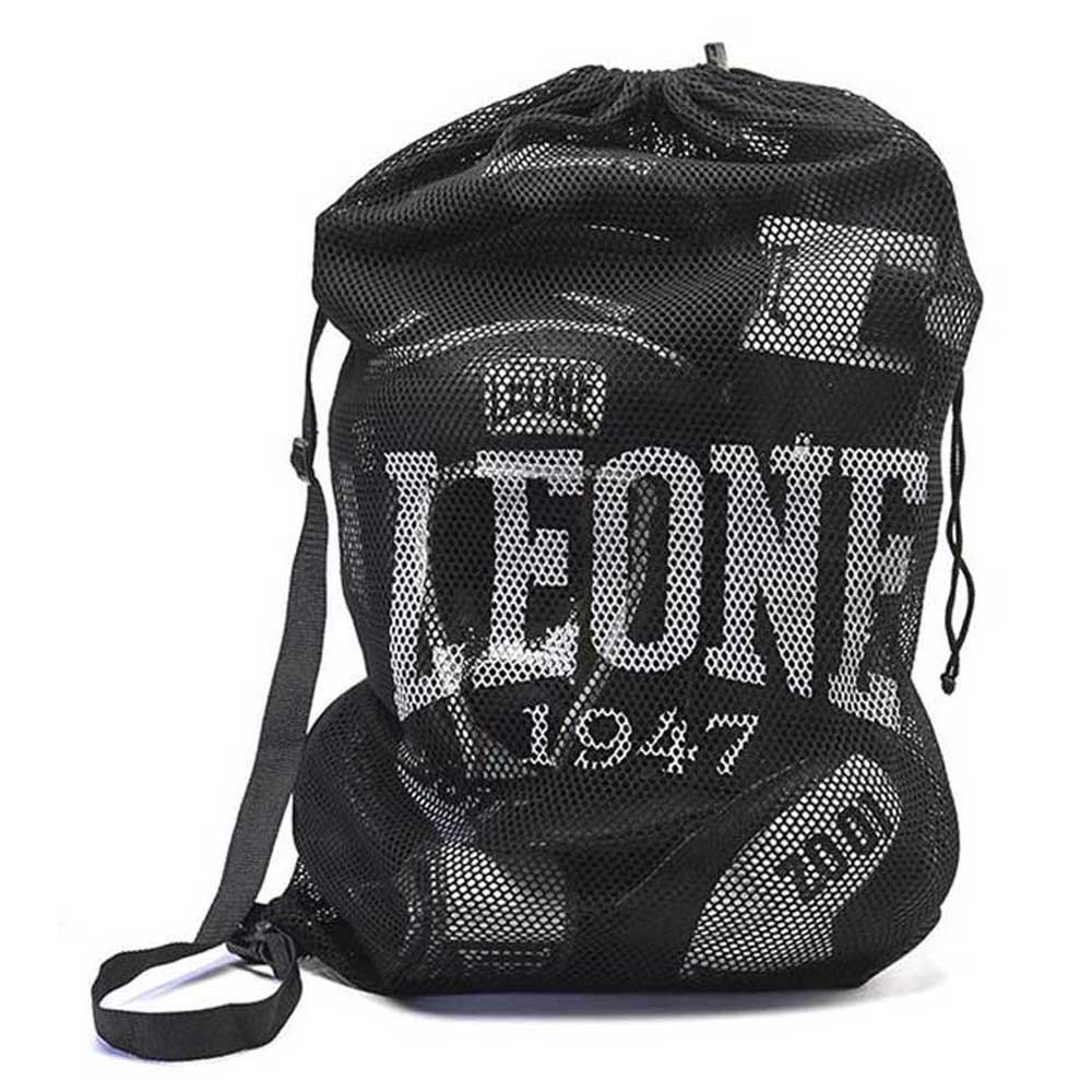 Leone1947 Mesh 35l Drawstring Bag Noir