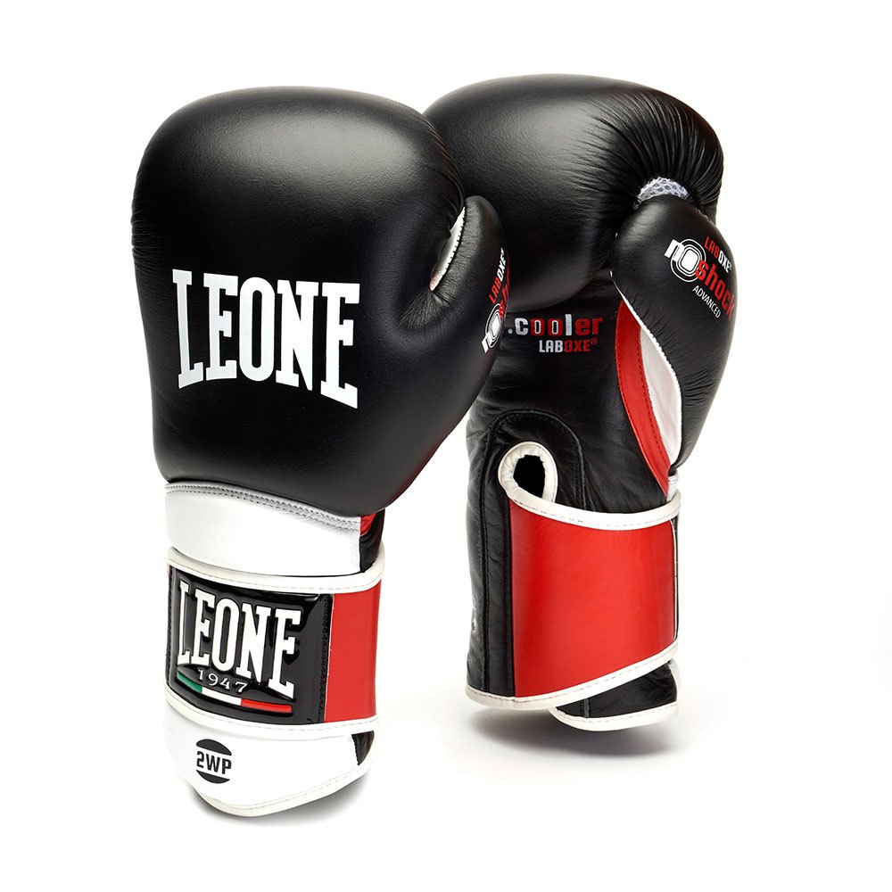 Leone1947 Iltecnico Combat Gloves Noir 10 Oz