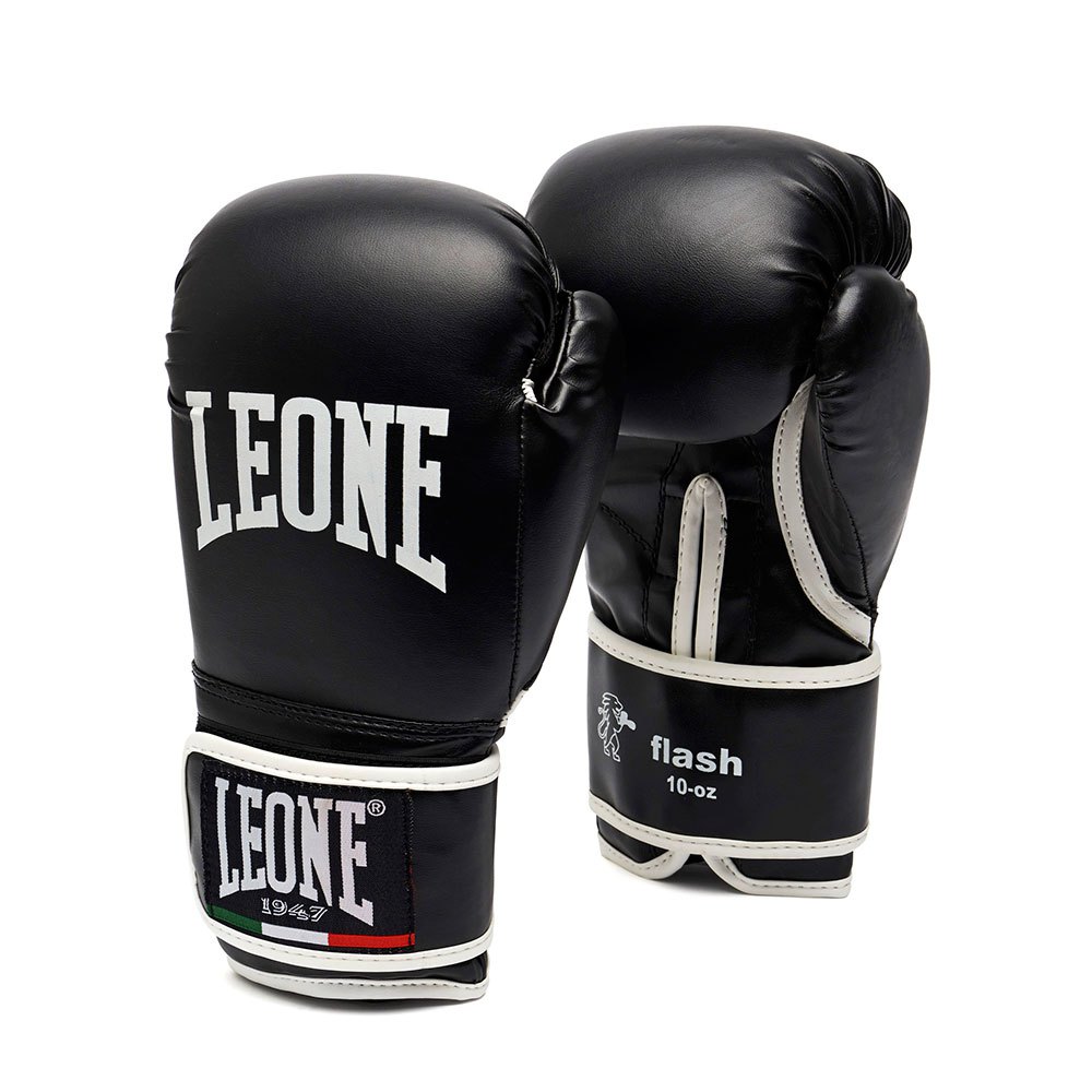Leone1947 Flash Combat Gloves Noir 16 Oz