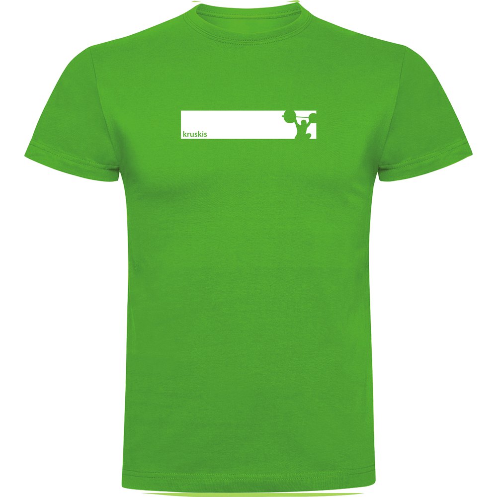 Kruskis Train Frame Short Sleeve T-shirt Vert M Homme