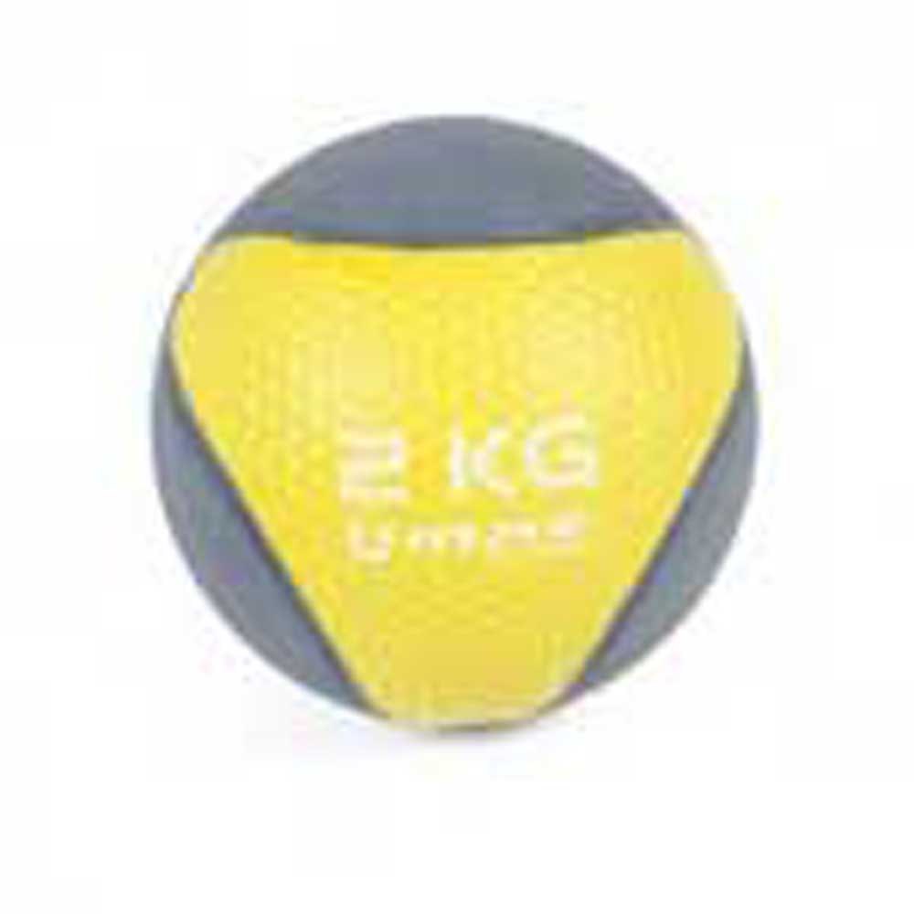 Olive Médicine Ball Logo 2kg 2 kg Yellow