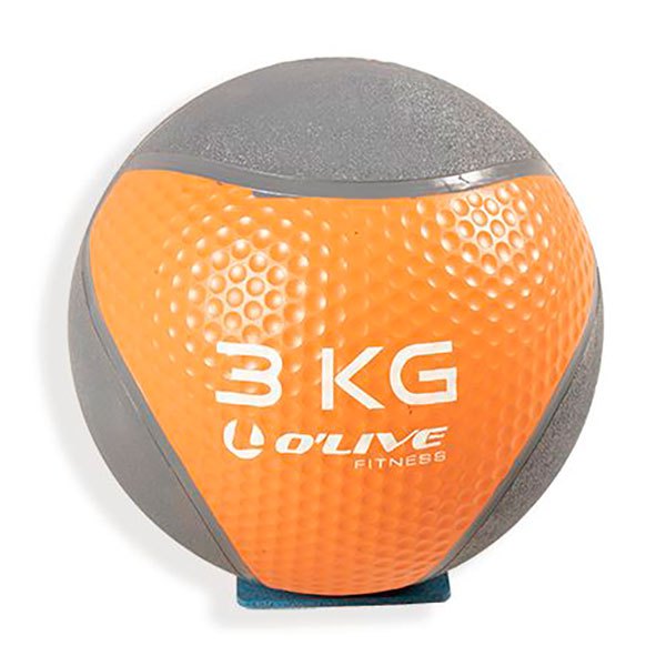Olive Logo Medicine Ball 3kg Orange 3 kg