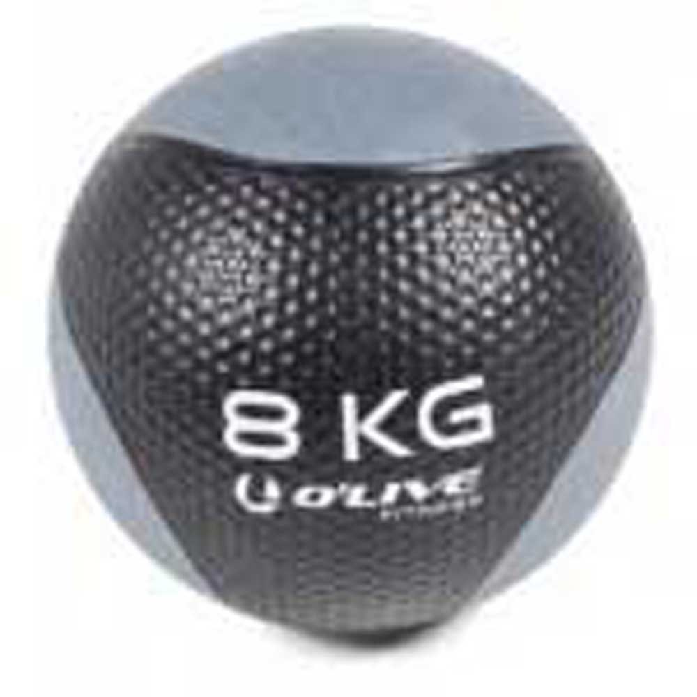 Olive Médicine Ball Logo 8kg 8 kg Black