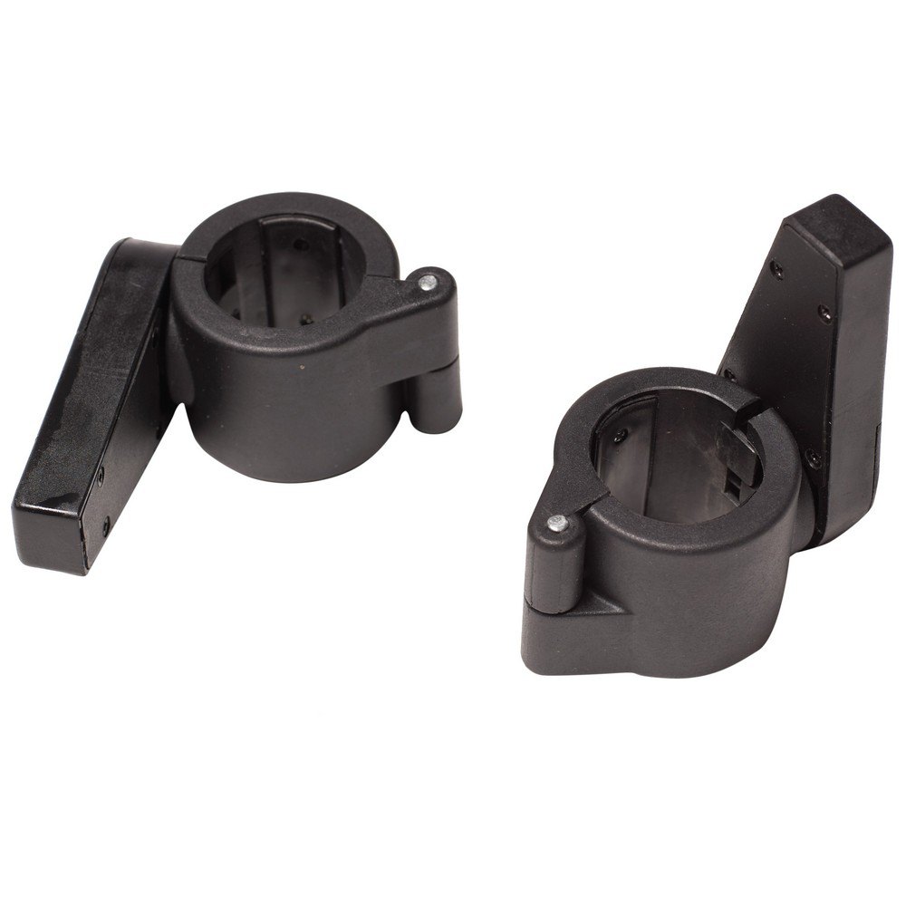 Olive Muscle Clamp Collars Pair Noir 50 mm