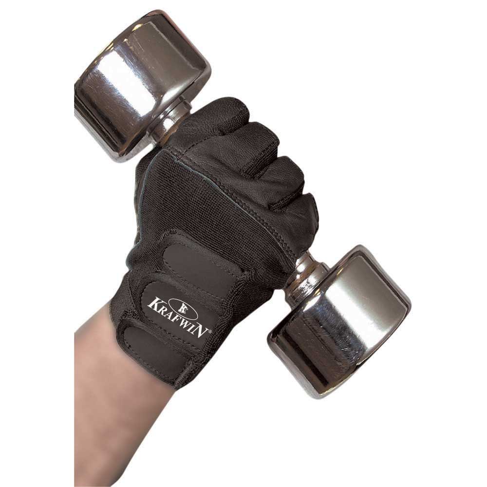 Krafwin Leather Training Gloves Noir S