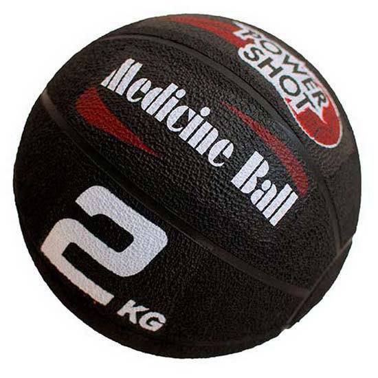 Powershot Logo Medicine Ball 2kg Noir 2 Kg