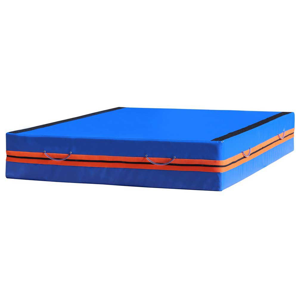 Softee Matelas Réception Tapis Solidaire 250 x 200 x 40 cm Blue / Orange