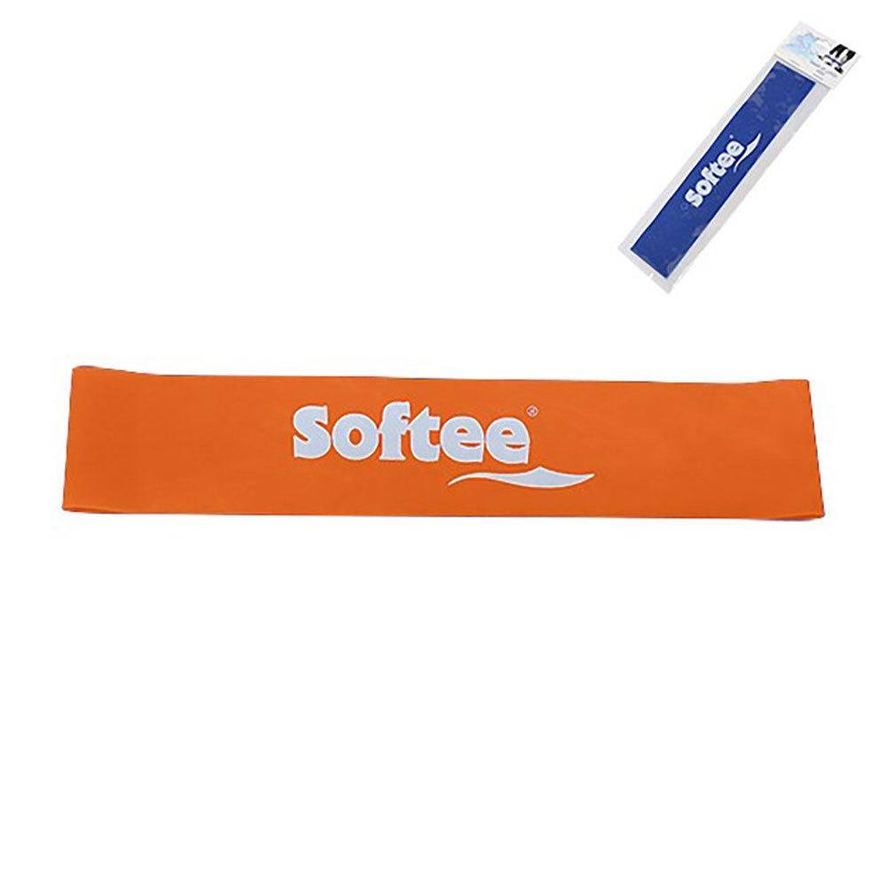 Softee Resistance Rubber Fitness Band Strong Orange 25 x 5 cm