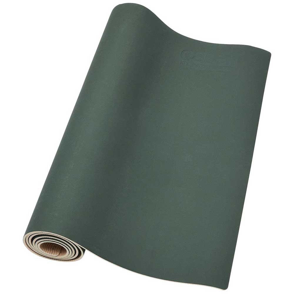 Casall Grip Et Bambou Yoga 5 Mm Tapis One Size Green / Natural