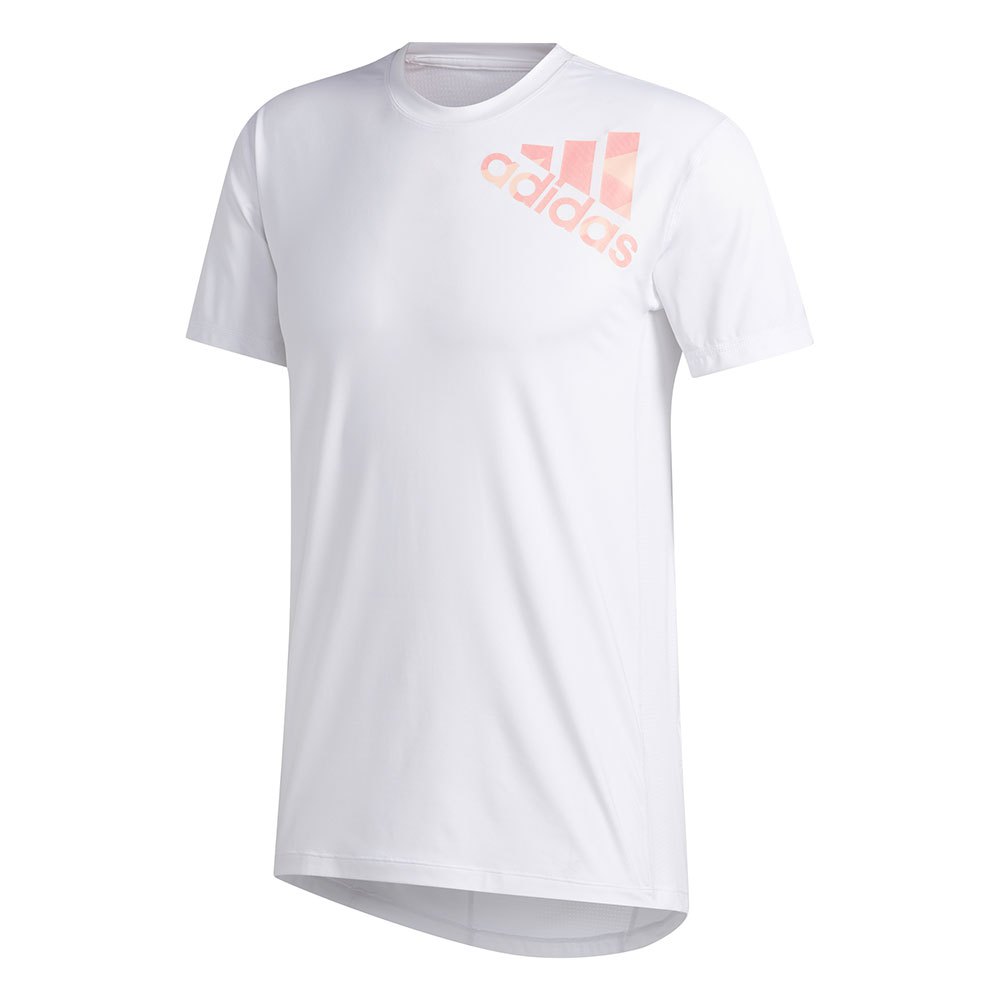 Adidas Alphaskin 2.0 Sport Fitted Short Sleeve T-shirt Blanc S Homme