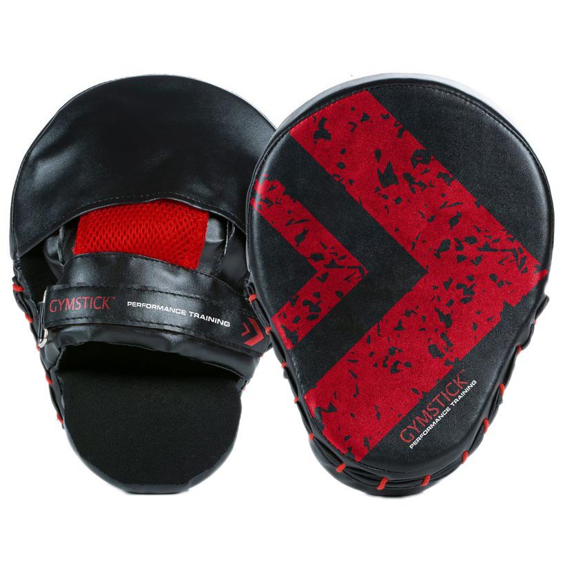 Gymstick Punching Mitts One Size Black / Red