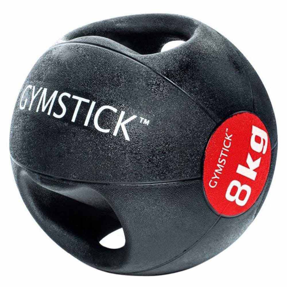 Gymstick Medecine Ball Avec Poignées 8kg 8 kg Black