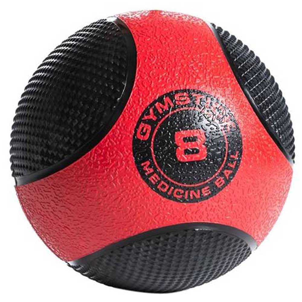 Gymstick Ballon De Médecine En Caoutchouc 8kg 8 kg Black / Red