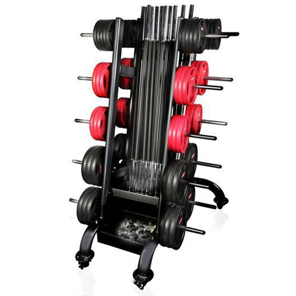 Gymstick Rack For 15 Pro Pump Sets Noir 120x106x164 cm