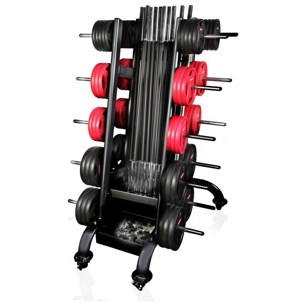 Gymstick Rack For 30 Pro Pump Sets Noir 120x130x164 cm