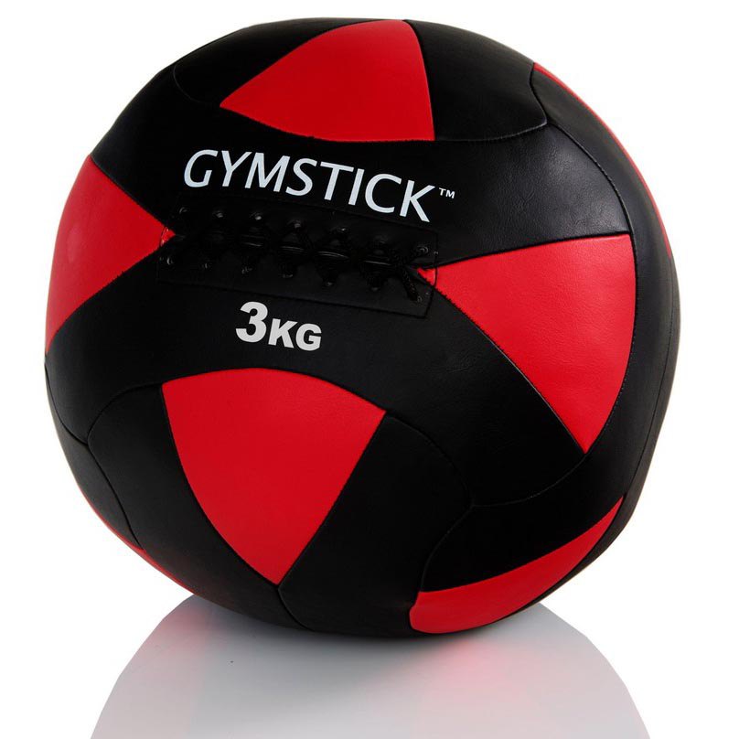 Gymstick Wall Medicine Ball 3kg Rouge,Noir 3 Kg