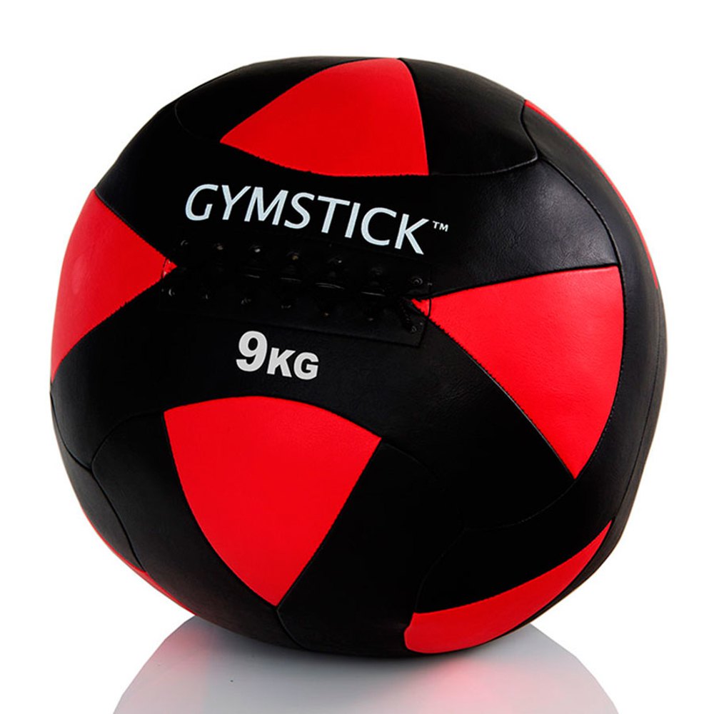 Gymstick Ballon Médicinal Mural 9kg 9 kg Black / Red