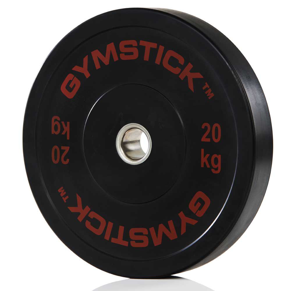 Gymstick Bumper Plat 20 Kg Unit 20 kg Black