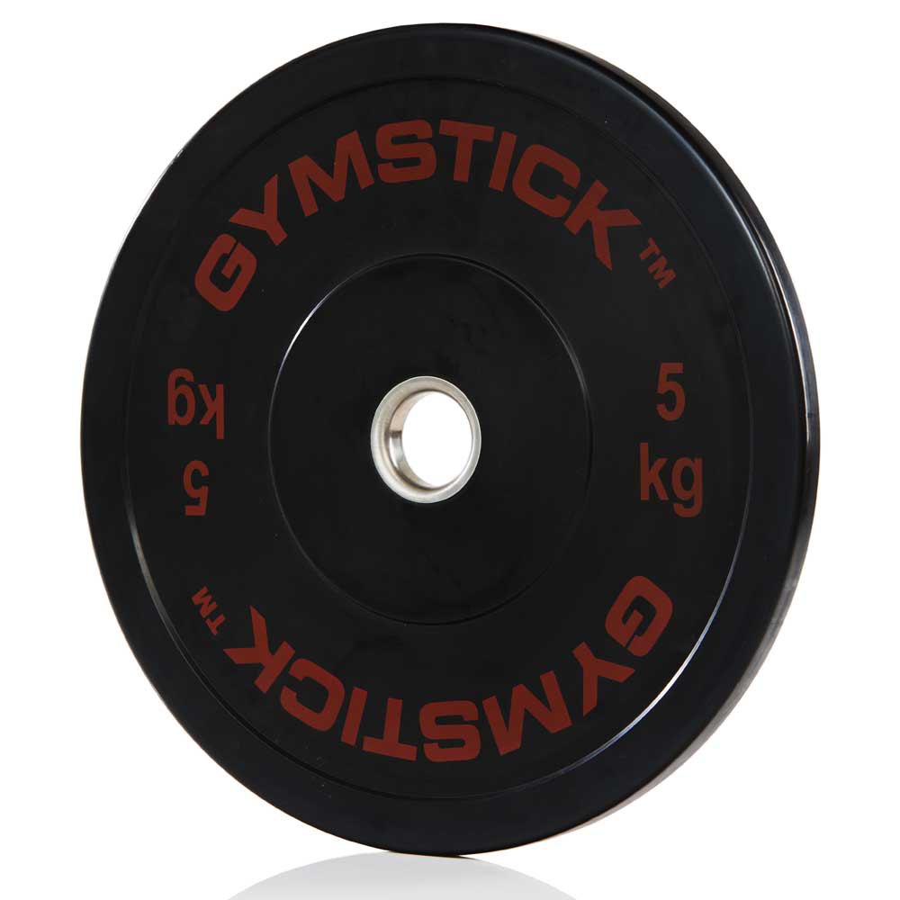 Gymstick Bumper Plat 5 Kg Unit Noir 5 kg