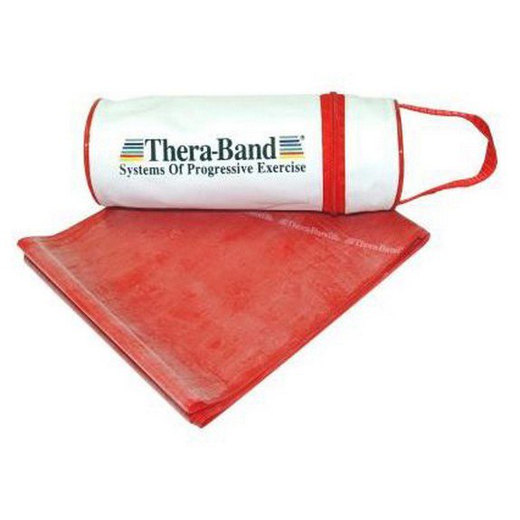 Theraband Zippered Bag Band Rouge 250 x 13.8 cm