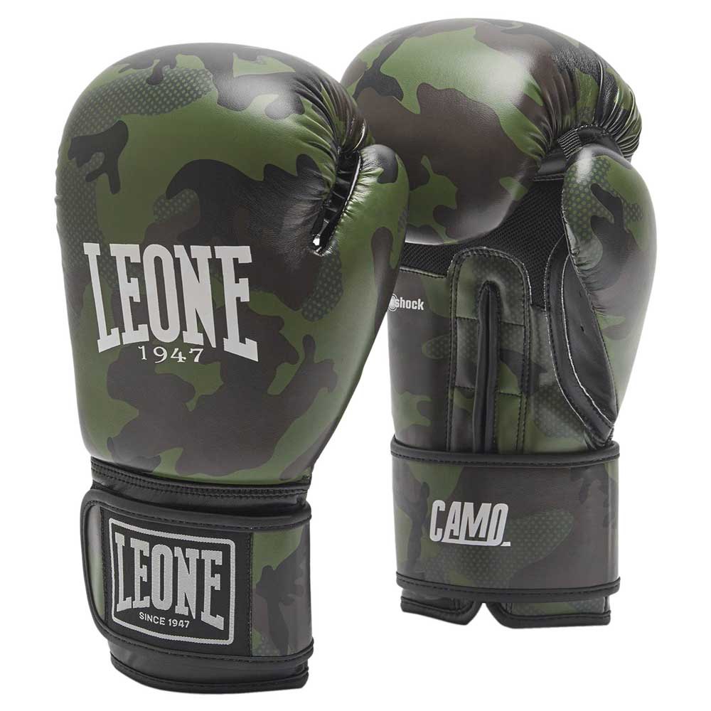 Leone1947 Camo Combat Gloves Vert 14 Oz