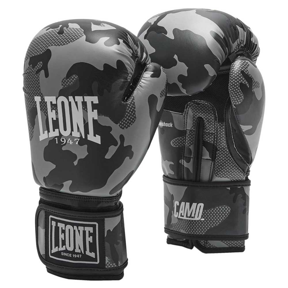 Leone1947 Camo Combat Gloves Gris 14 Oz
