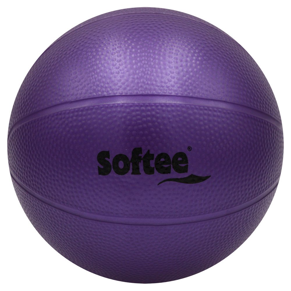 Softee Pvc Rough Water Filled Medicine Ball 4kg Violet 4 kg