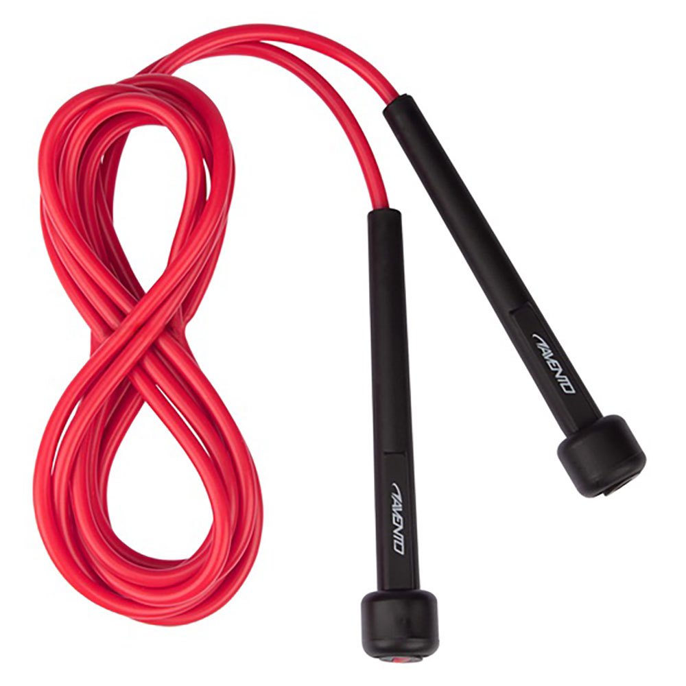 Avento Slim Grip Fitness Basic Rope Rouge,Noir 2.8 m