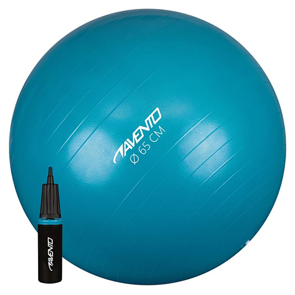 Avento Fitness/gym Ball Bleu 55 cm